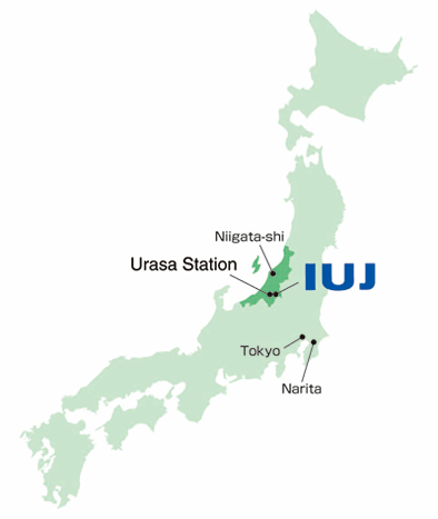 Niigata Location Map