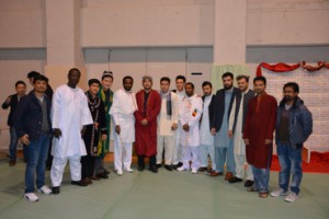 Members of the IUJ MSA at a recent campus culture festival.