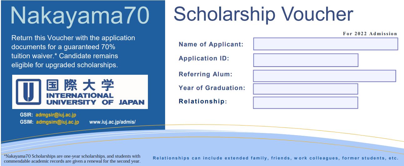 Alumni Newsletter International University Of Japan Alumni Newsletter International University Of Japan